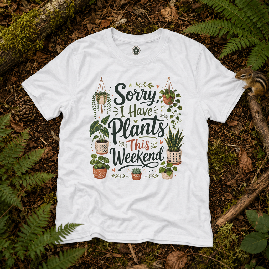 Sorry, I Have Plants This Weekend T‑Shirt