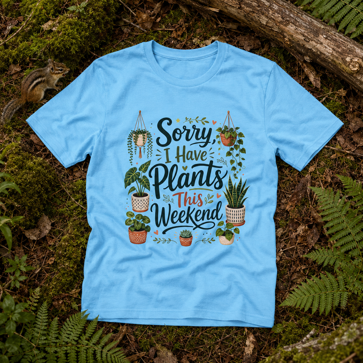Sorry, I Have Plants This Weekend T‑Shirt