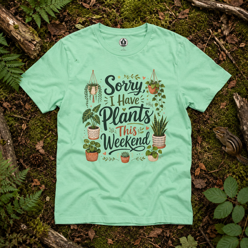 Sorry, I Have Plants This Weekend T‑Shirt