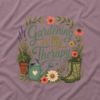 Gardening is My Therapy T‑Shirt