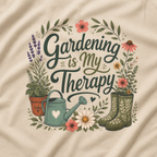 Gardening is My Therapy T‑Shirt