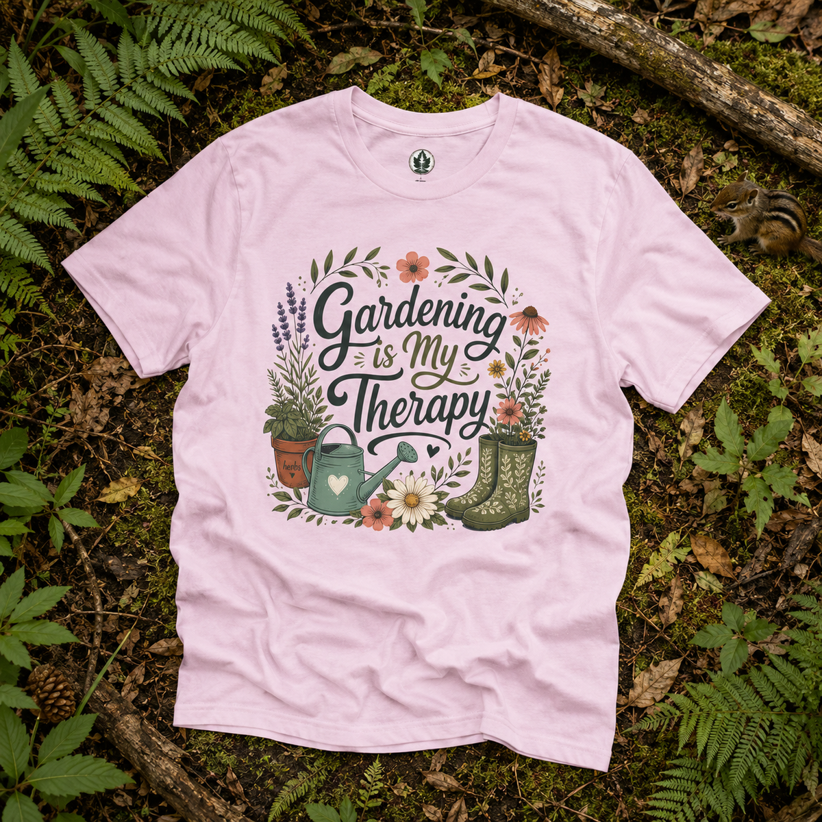 Gardening is My Therapy T‑Shirt