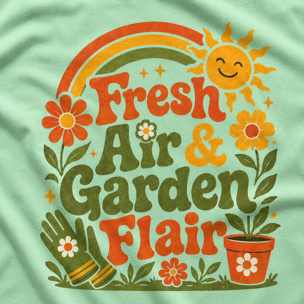 Fresh Air, Garden Flair T‑Shirt