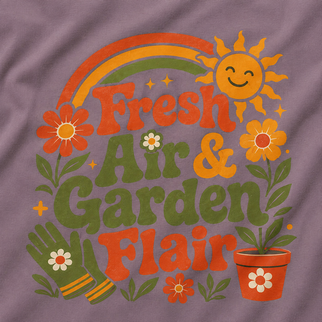 Fresh Air, Garden Flair T‑Shirt