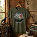Pacific Northwest Mountain T‑Shirt — “Wild by Nature” Tee