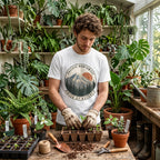 Pacific Northwest Mountain T‑Shirt — “Wild by Nature” Tee