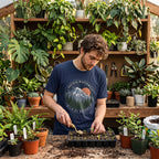 Pacific Northwest Mountain T‑Shirt — “Wild by Nature” Tee