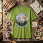 Pacific Northwest Mountain T‑Shirt — “Wild by Nature” Tee