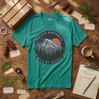 Pacific Northwest Mountain T‑Shirt — “Wild by Nature” Tee