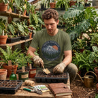 Pacific Northwest Mountain T‑Shirt — “Wild by Nature” Tee
