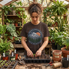 Pacific Northwest Mountain T‑Shirt — “Wild by Nature” Tee