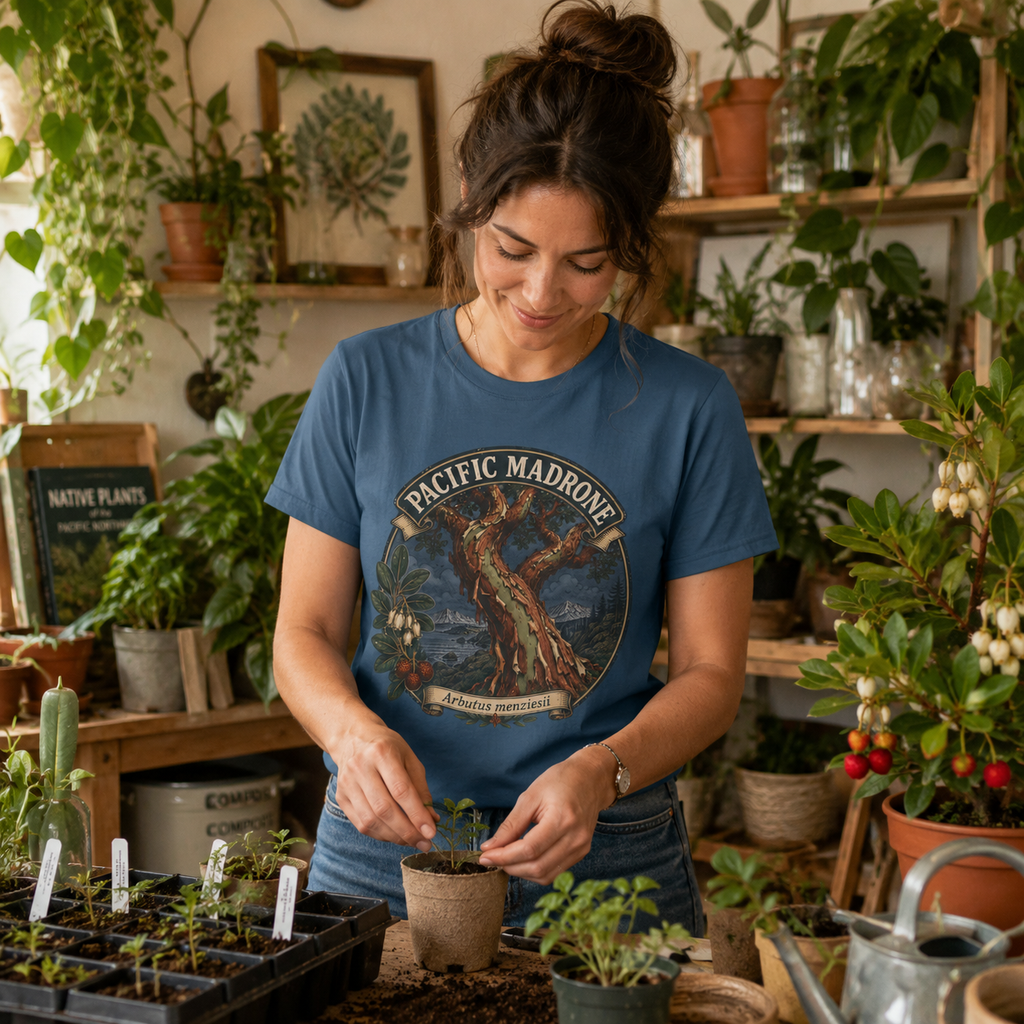 Pacific Madrone, Arbutus menziesii T‑Shirt