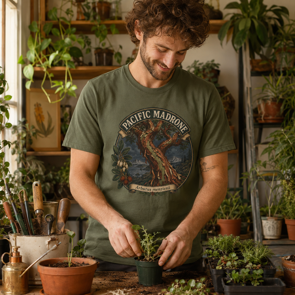 Pacific Madrone, Arbutus menziesii T‑Shirt