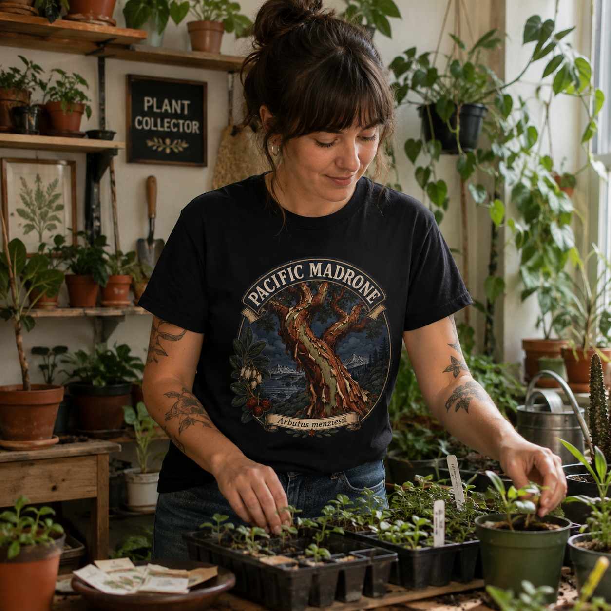 Pacific Madrone, Arbutus menziesii T‑Shirt