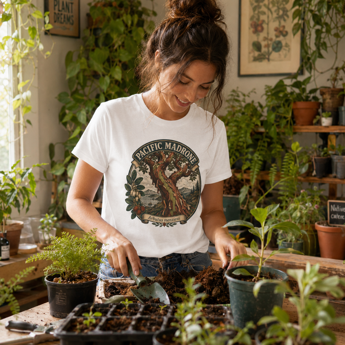 Pacific Madrone, Arbutus menziesii T‑Shirt