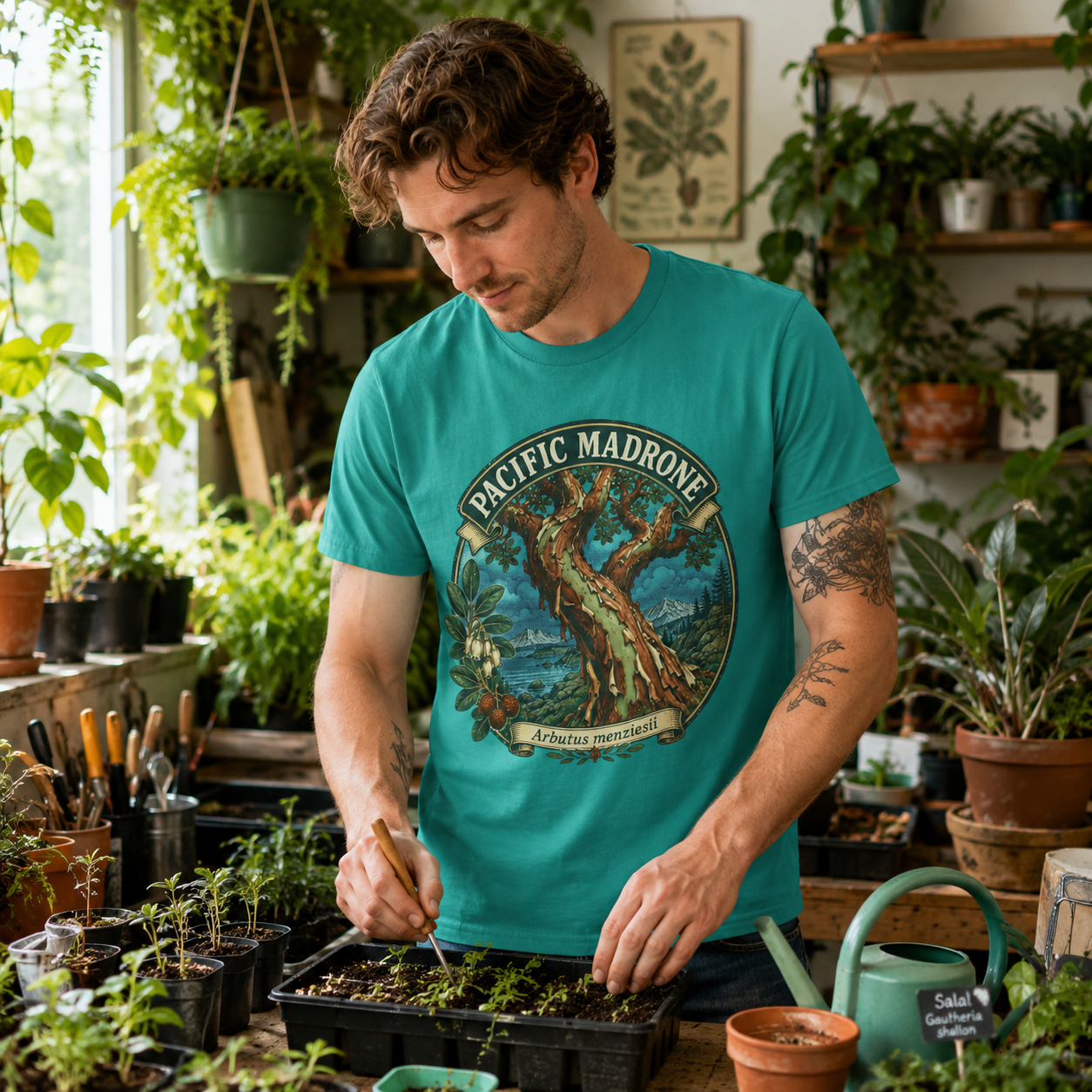 Pacific Madrone, Arbutus menziesii T‑Shirt