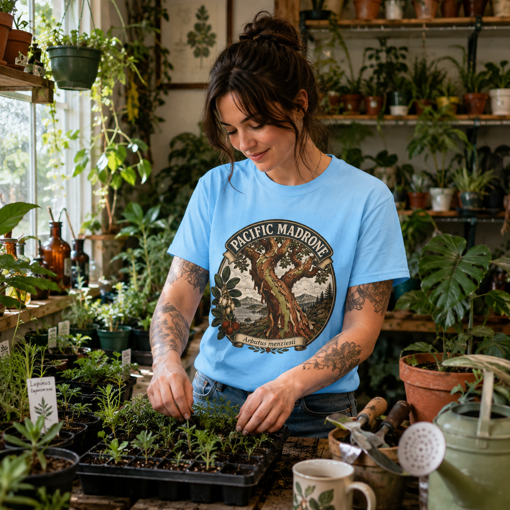 Pacific Madrone, Arbutus menziesii T‑Shirt