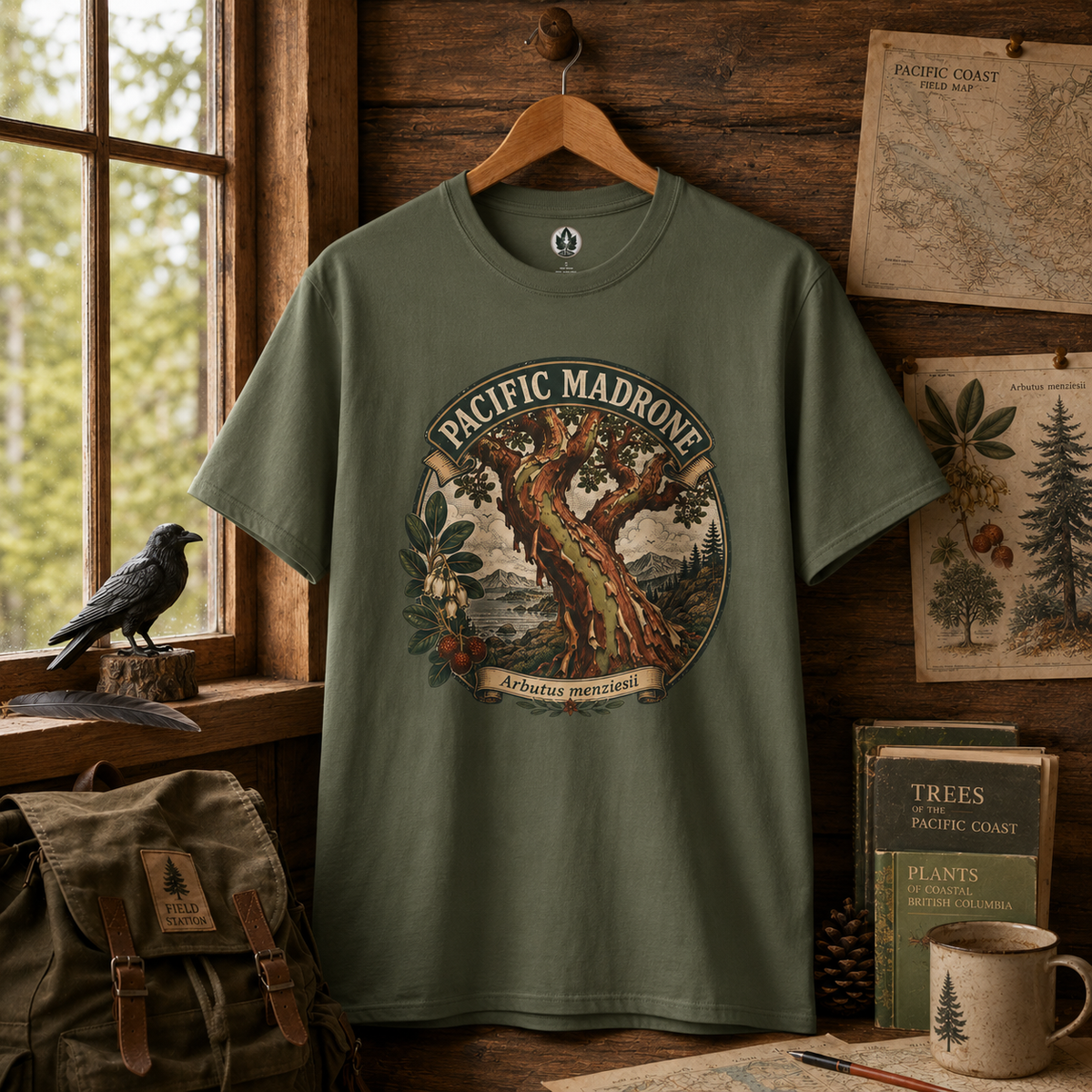 Pacific Madrone, Arbutus menziesii T‑Shirt