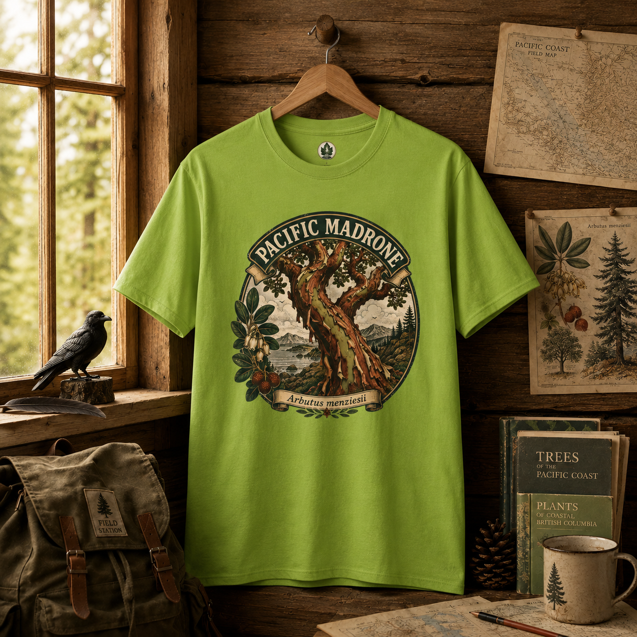 Pacific Madrone, Arbutus menziesii T‑Shirt