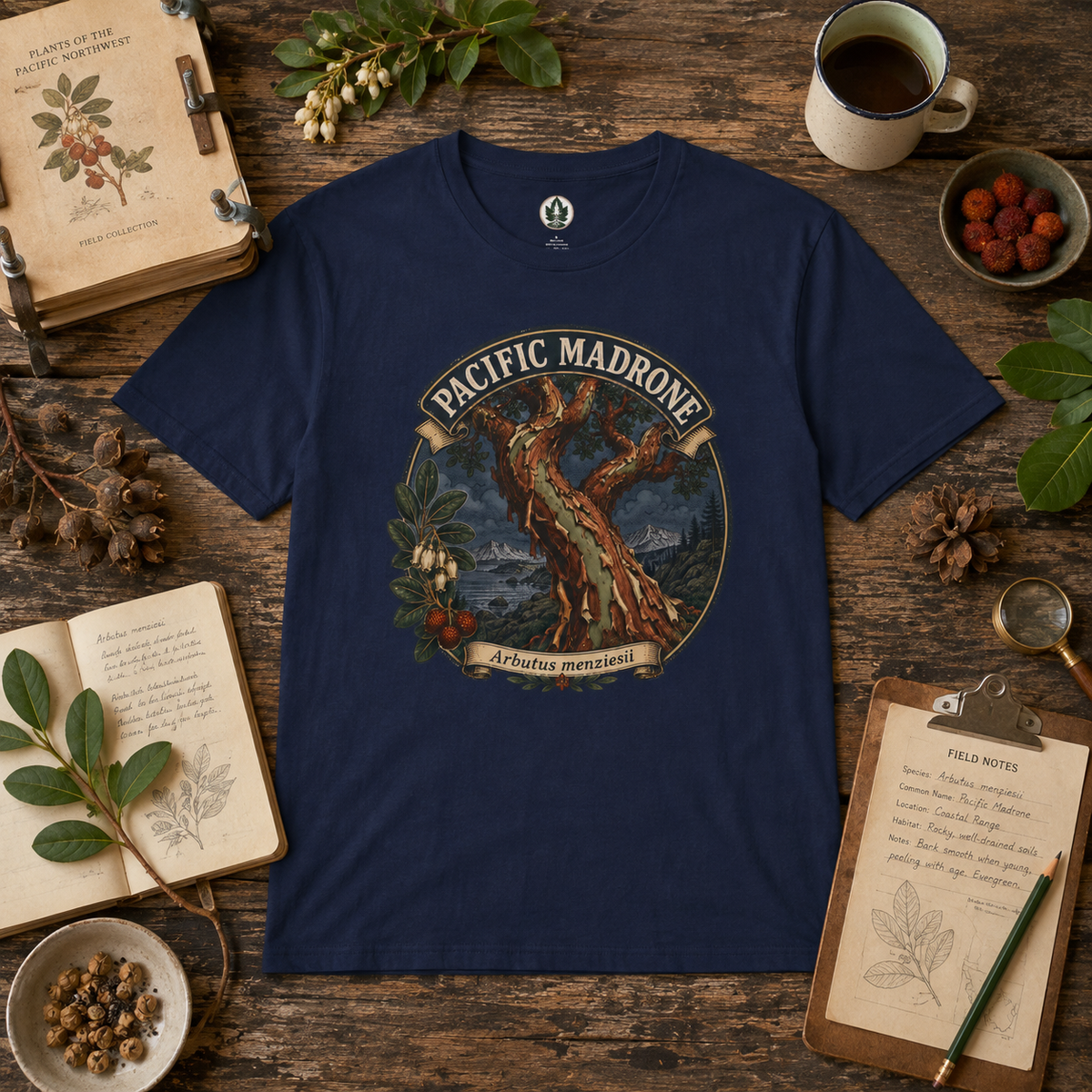 Pacific Madrone, Arbutus menziesii T‑Shirt