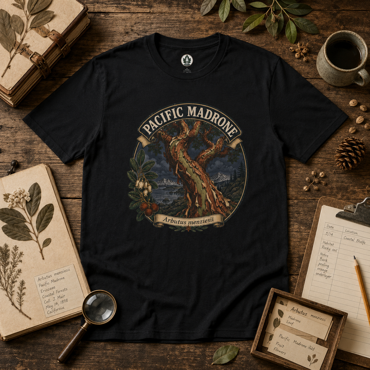 Pacific Madrone, Arbutus menziesii T‑Shirt