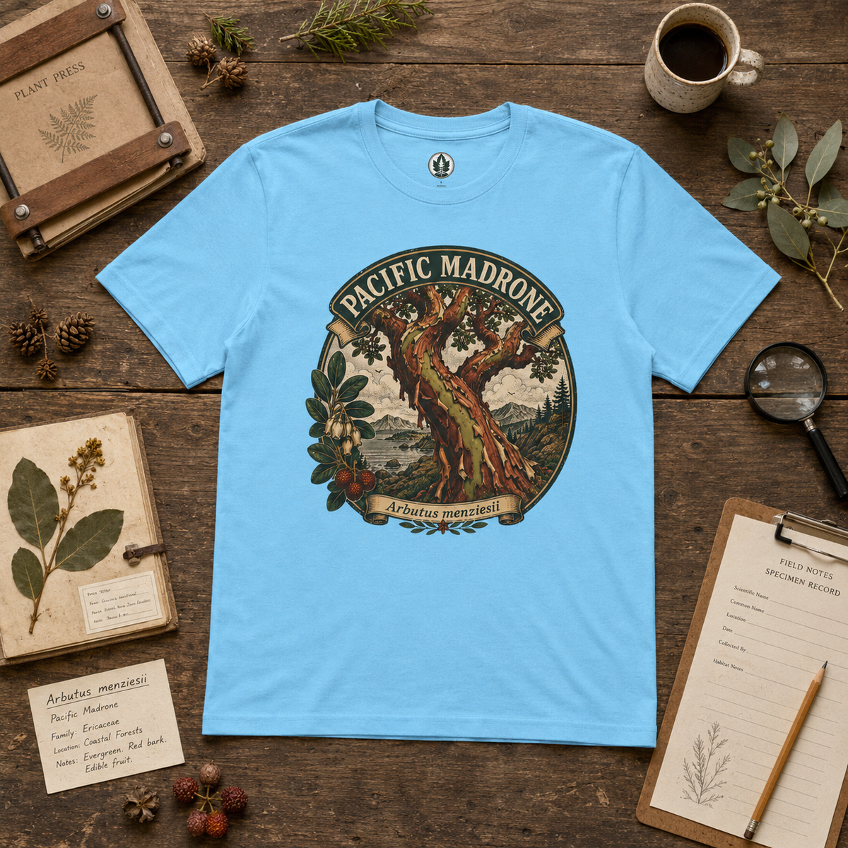 Pacific Madrone, Arbutus menziesii T‑Shirt