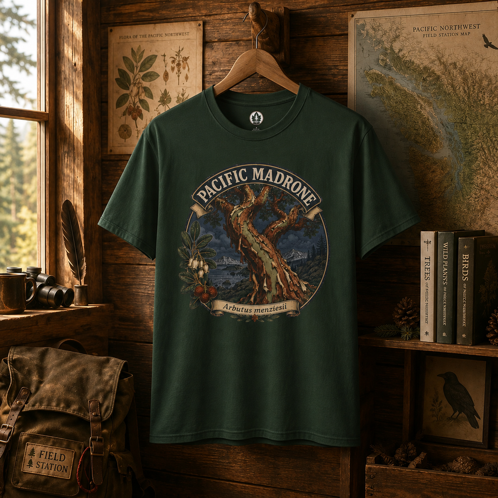 Pacific Madrone, Arbutus menziesii T‑Shirt