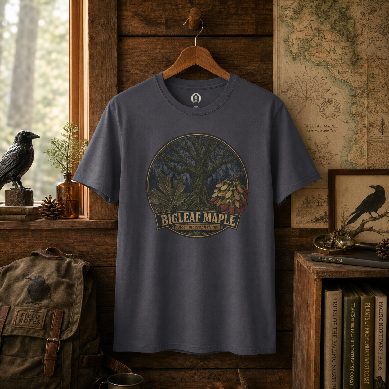 Bigleaf Maple, Acer macrophyllum T‑Shirt
