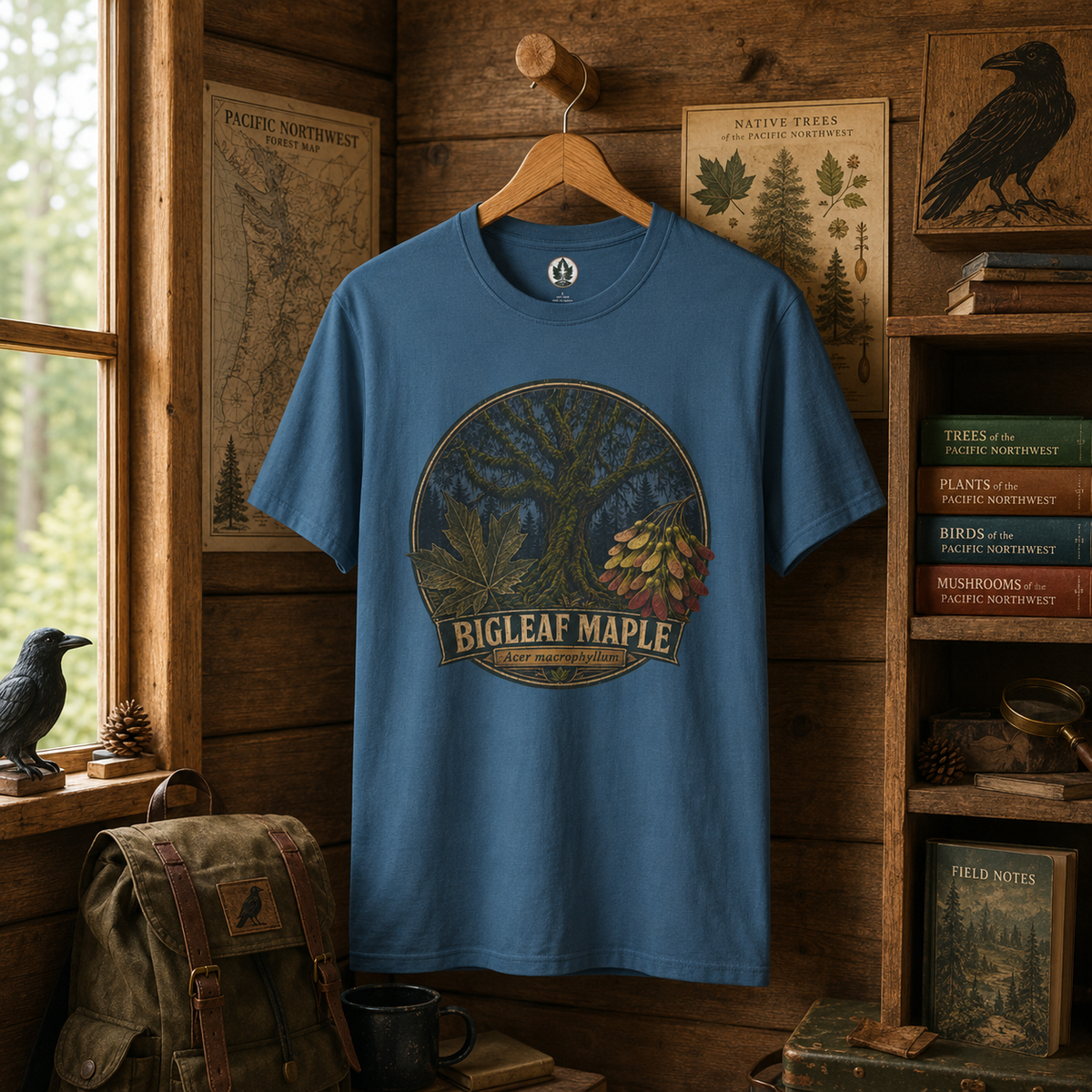 Bigleaf Maple, Acer macrophyllum T‑Shirt