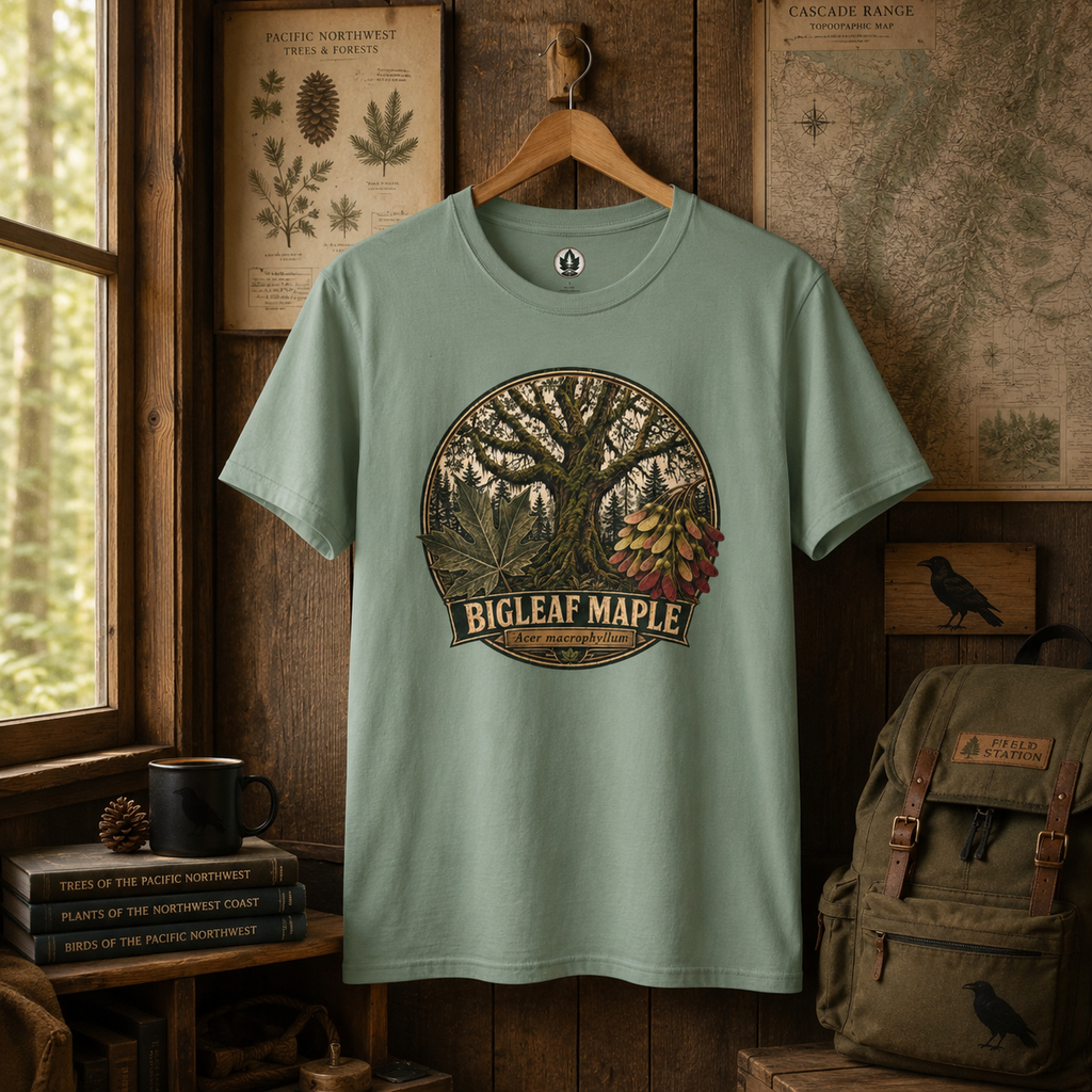 Bigleaf Maple, Acer macrophyllum T‑Shirt