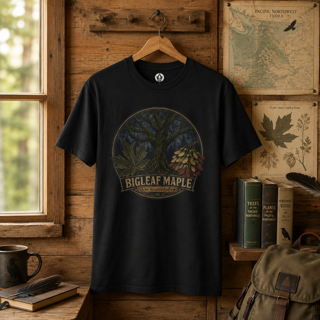 Bigleaf Maple, Acer macrophyllum T‑Shirt