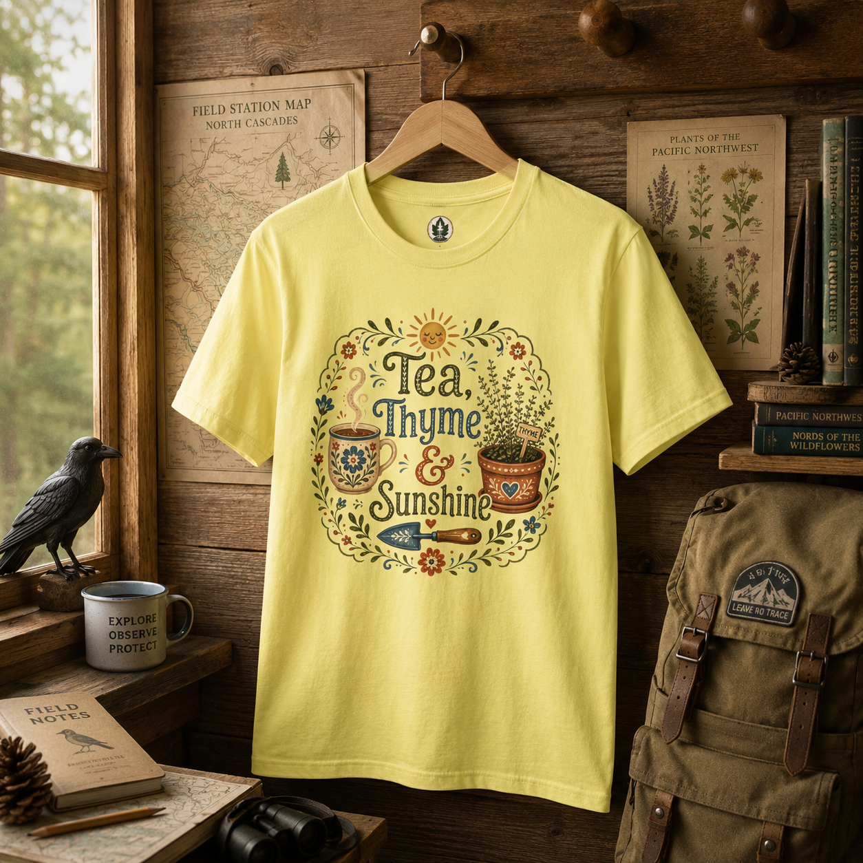 Tea, Thyme, and Sunshine T‑Shirt