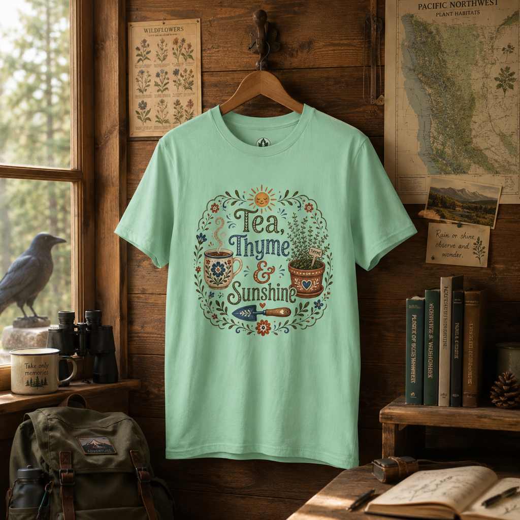 Tea, Thyme, and Sunshine T‑Shirt