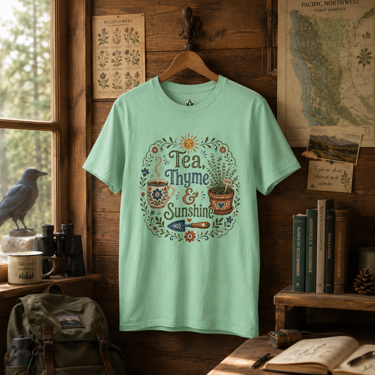 Tea, Thyme, and Sunshine T‑Shirt