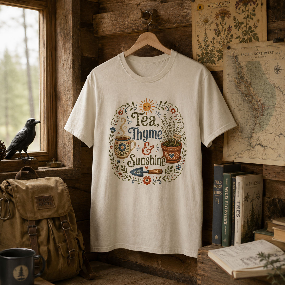 Tea, Thyme, and Sunshine T‑Shirt