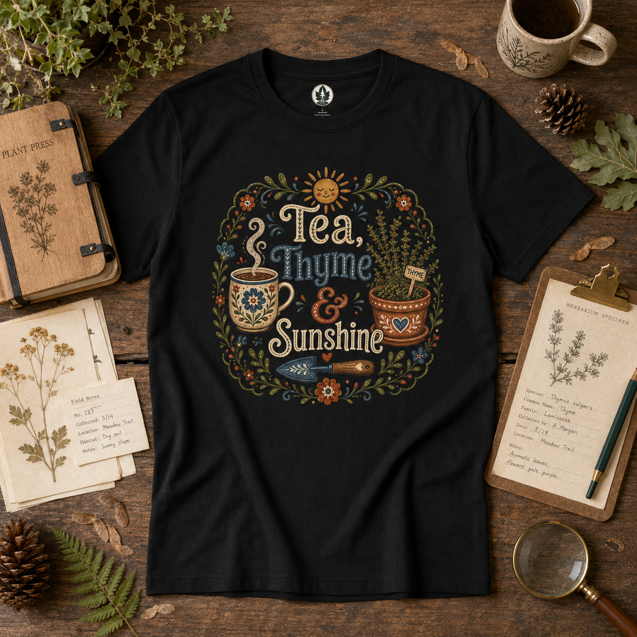 Tea, Thyme, and Sunshine T‑Shirt
