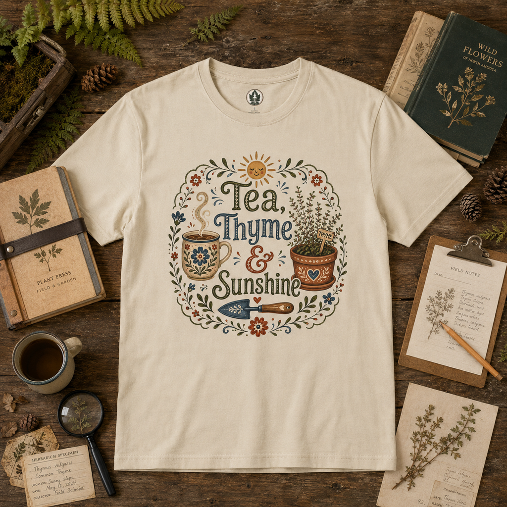 Tea, Thyme, and Sunshine T‑Shirt