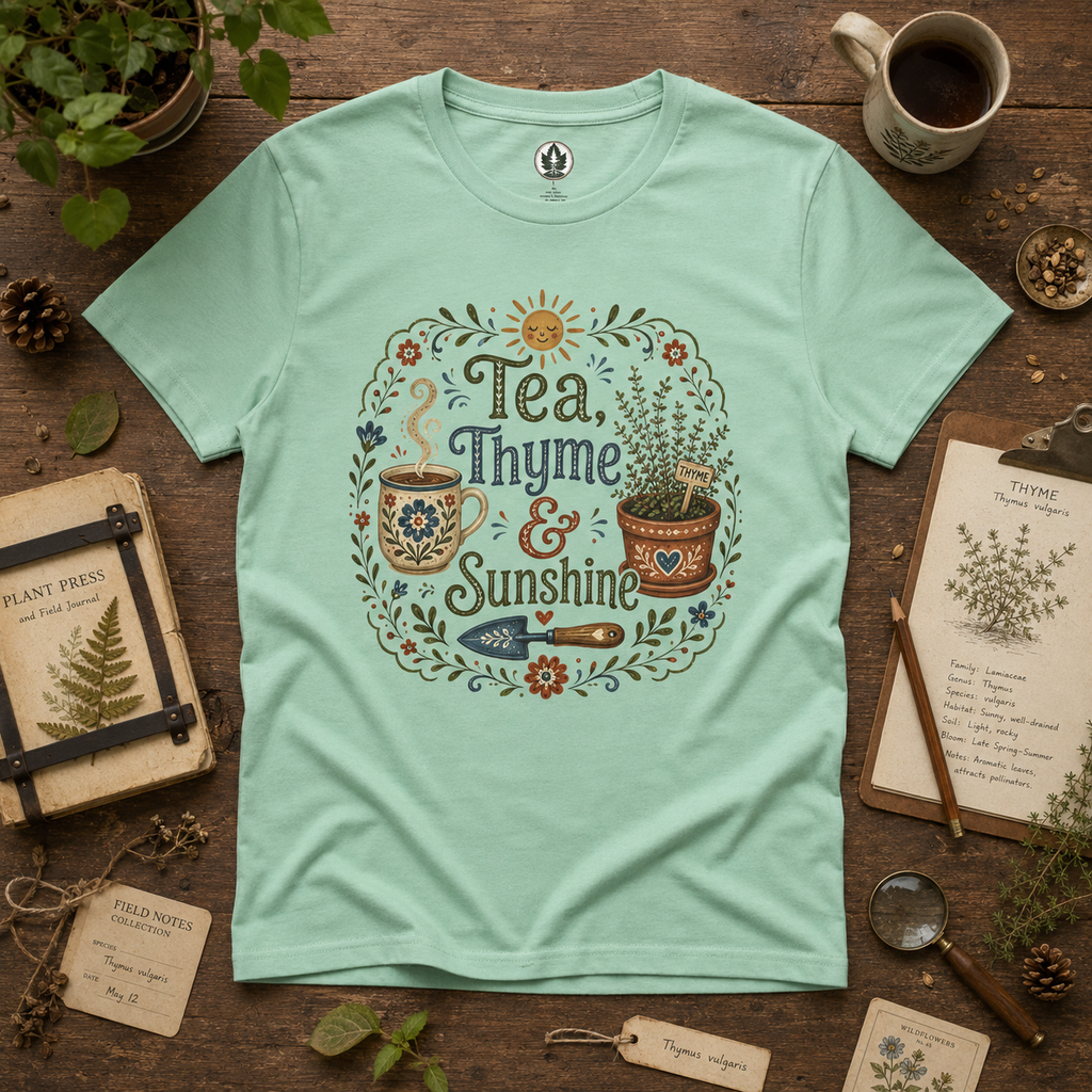 Tea, Thyme, and Sunshine T‑Shirt