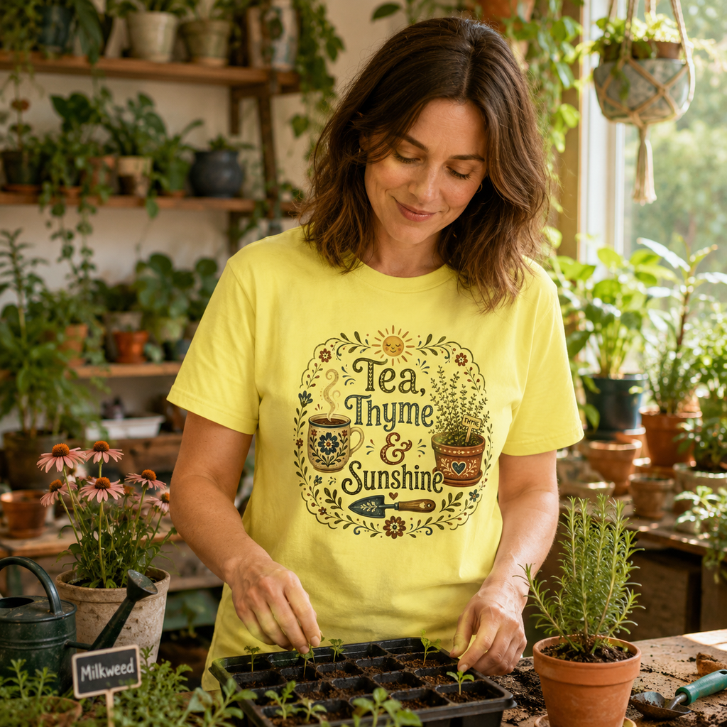 Tea, Thyme, and Sunshine T‑Shirt