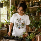 Powered by Coffee and Compost T‑Shirt