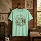 Powered by Coffee and Compost T‑Shirt