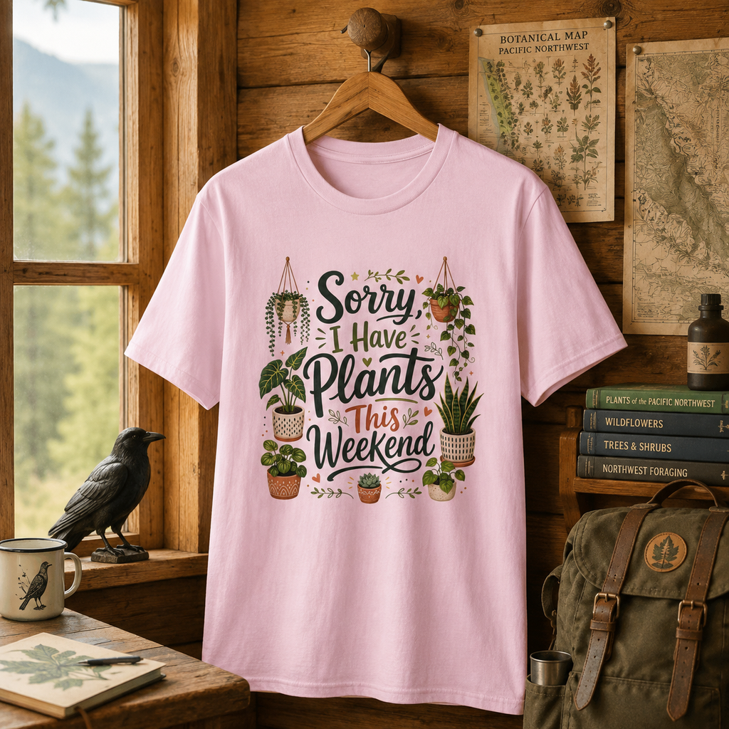 Sorry, I Have Plants This Weekend T‑Shirt