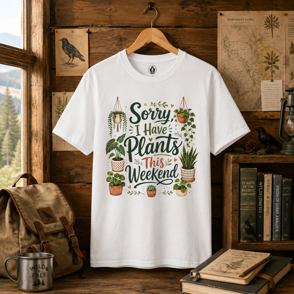 Sorry, I Have Plants This Weekend T‑Shirt