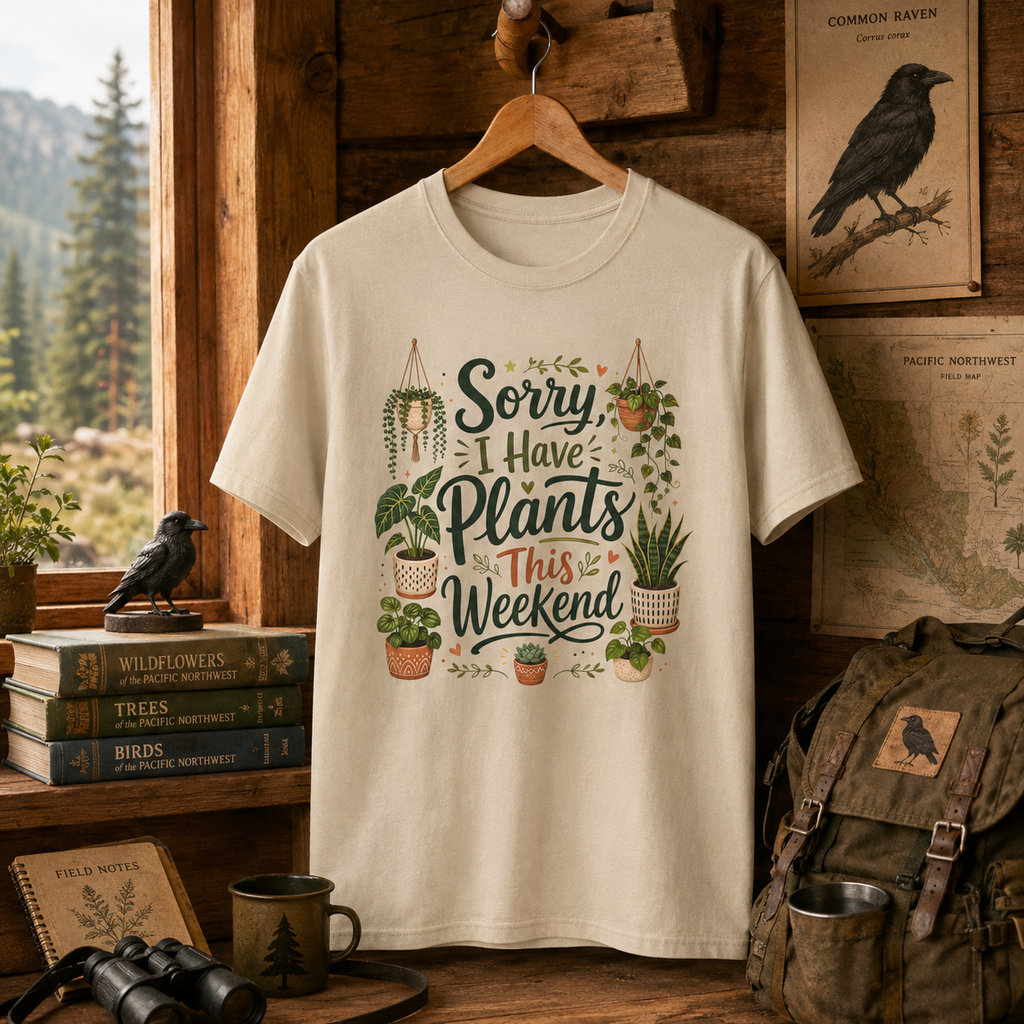 Sorry, I Have Plants This Weekend T‑Shirt