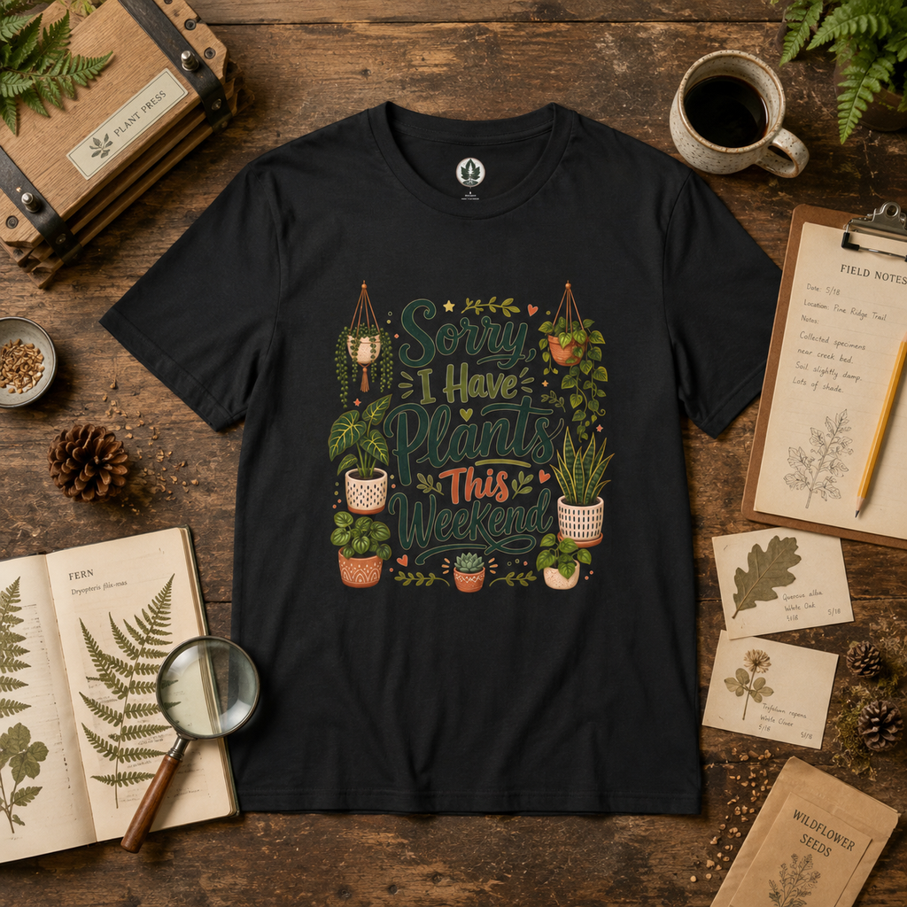 Sorry, I Have Plants This Weekend T‑Shirt