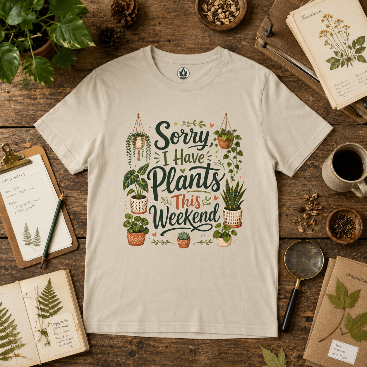 Sorry, I Have Plants This Weekend T‑Shirt
