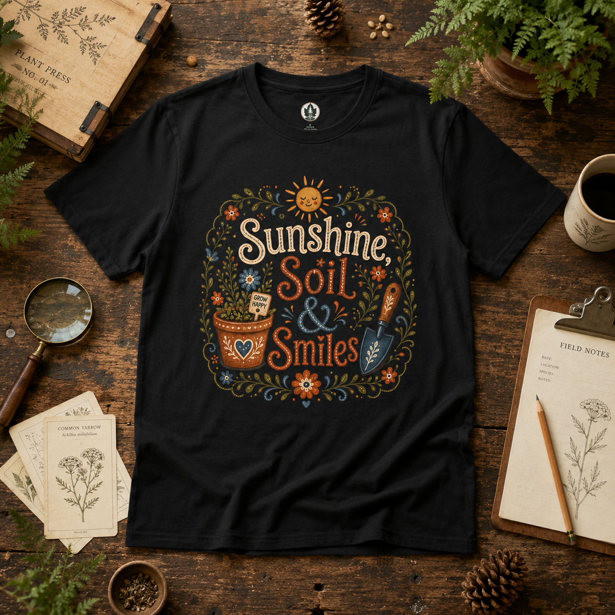 Sunshine, Soil, and Smiles T‑Shirt