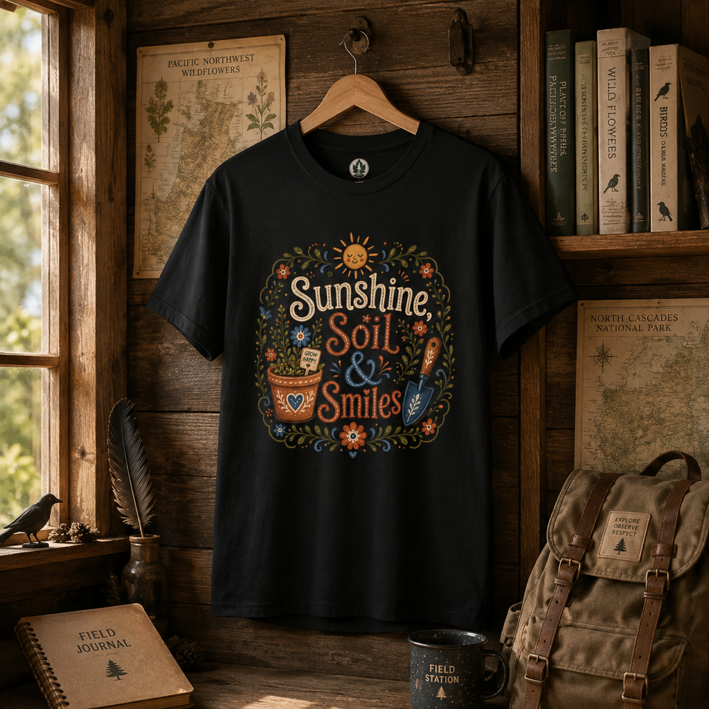 Sunshine, Soil, and Smiles T‑Shirt