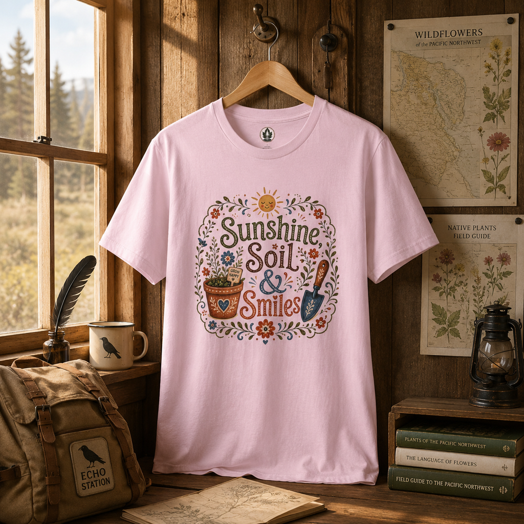 Sunshine, Soil, and Smiles T‑Shirt