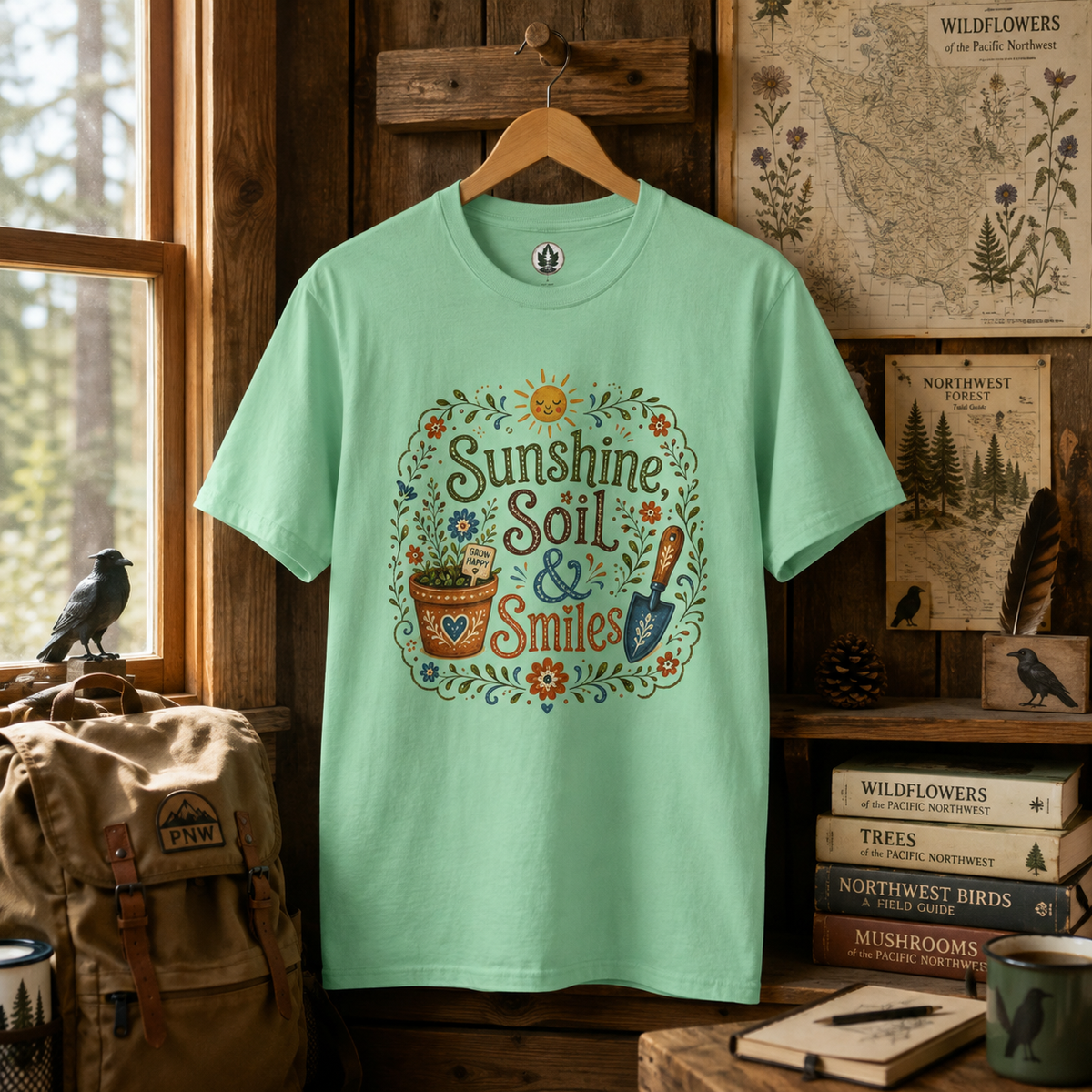 Sunshine, Soil, and Smiles T‑Shirt